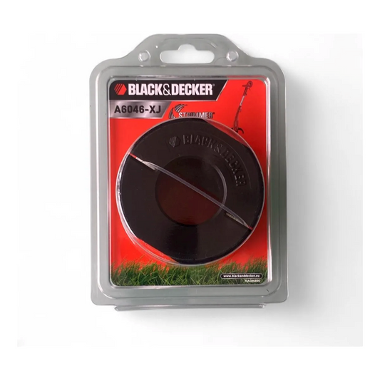 Carrete Hilo Repuesto Orilladora Black And Decker 30 Metros Transparente A6046-XJ