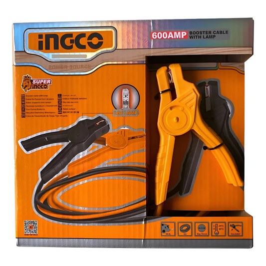 Cable De Partida Pinza Arranque Con Luz Led Ingco HBTCP6008L
