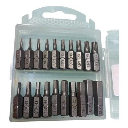 Kit Set 168 Herram Y Accesorios Manuales Ingco HKTHP21681 Naranja