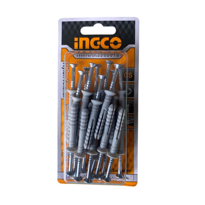 Tornillos + Tarugo Ingco 20 Unids 0.6x40mm HWNAK3505012