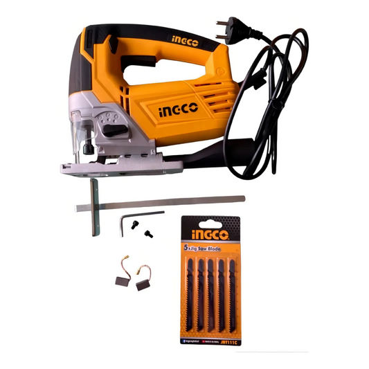 Sierra Caladora Cable INGCO JS80028 - 800 W con 5 sierras