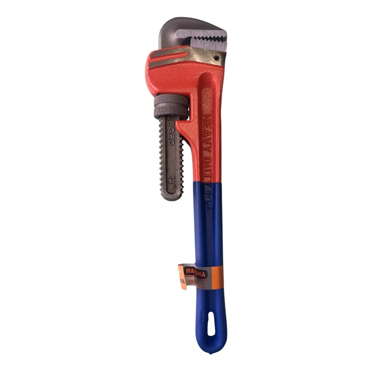Llave Inglesa Stillson Profesional 14 Pulg Makawa MK-006 Rojo, Azul