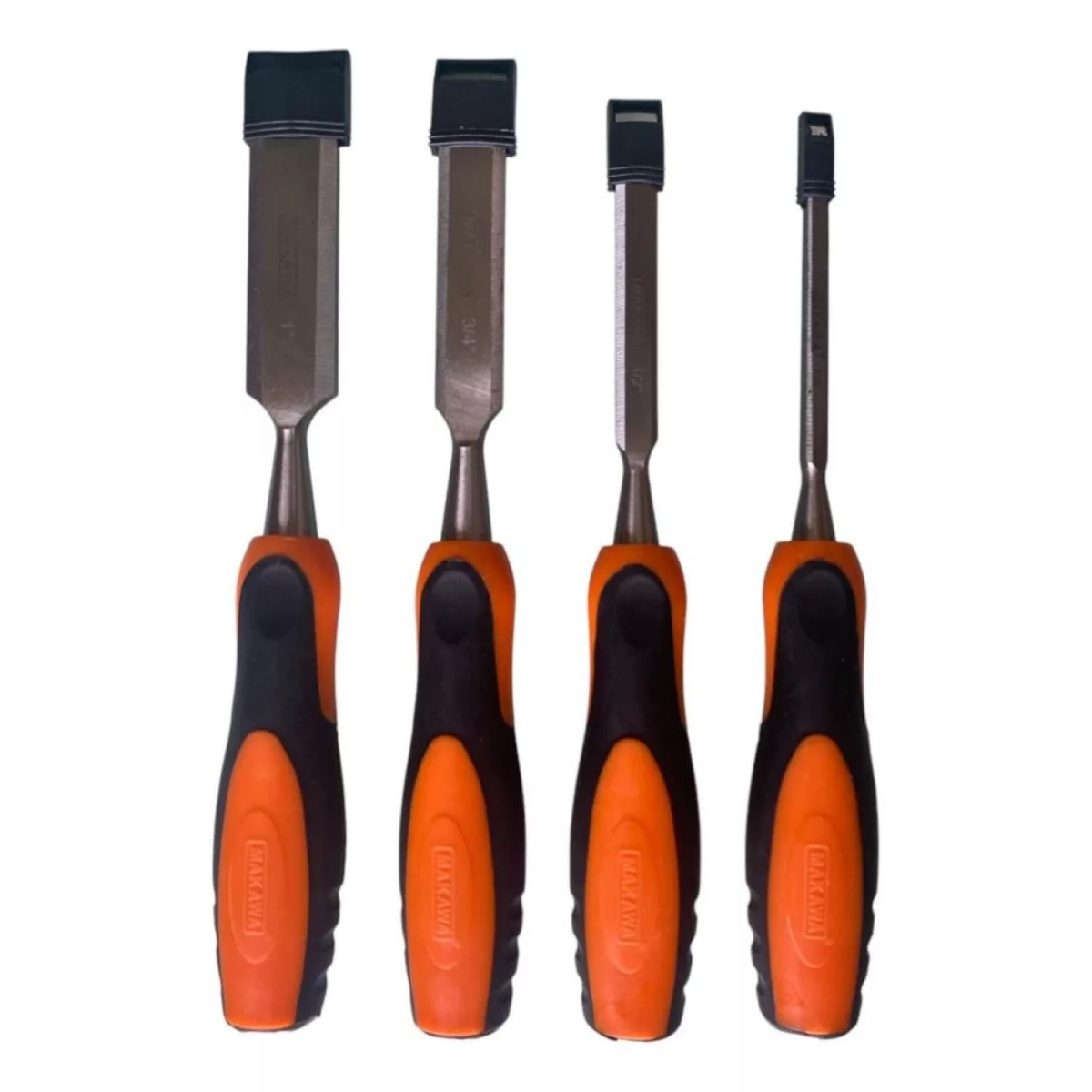Set Juego 4 Formones Para Madera Cr-v Makawa MK0154