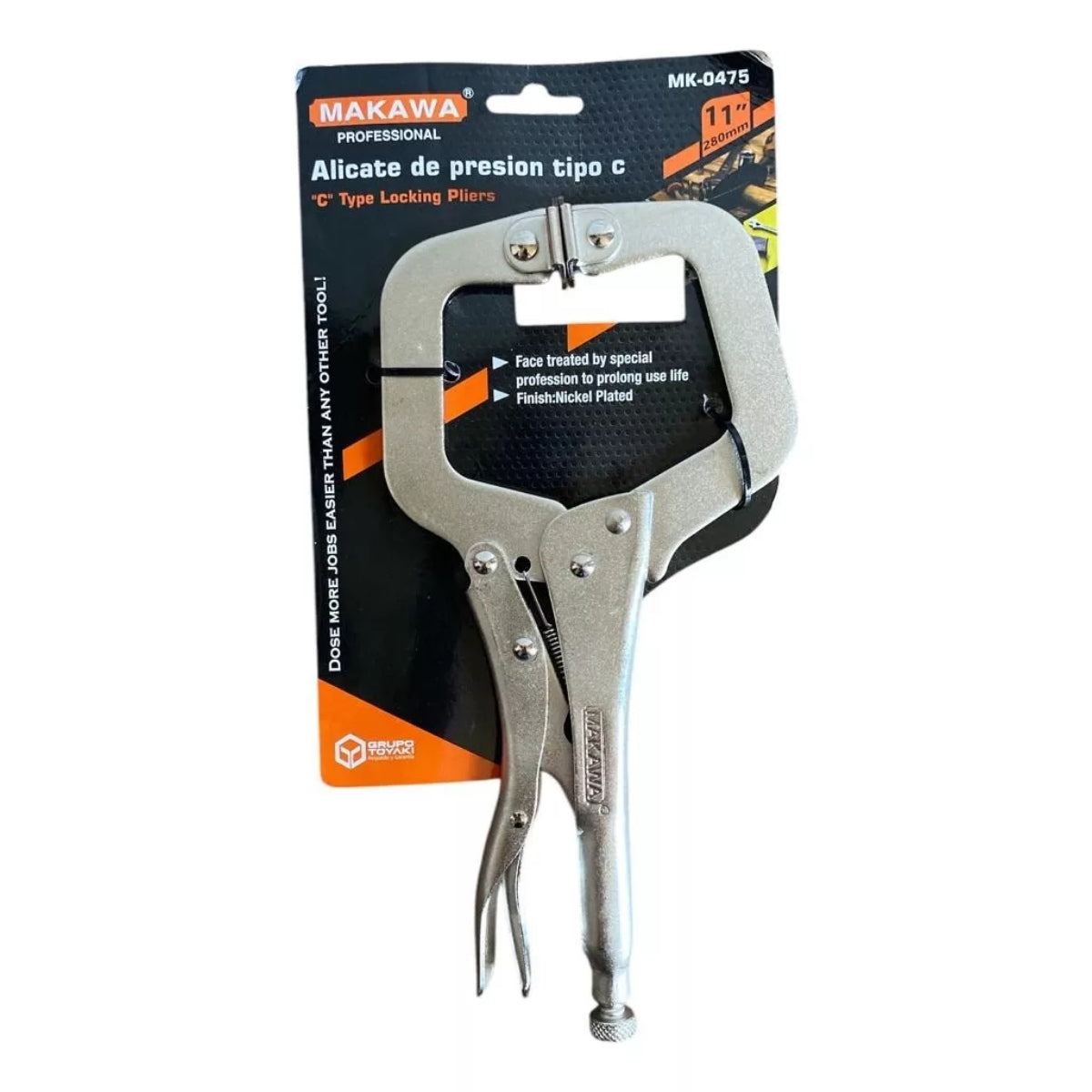 Alicate De Presión Caiman Tipo C Makawa MK0475