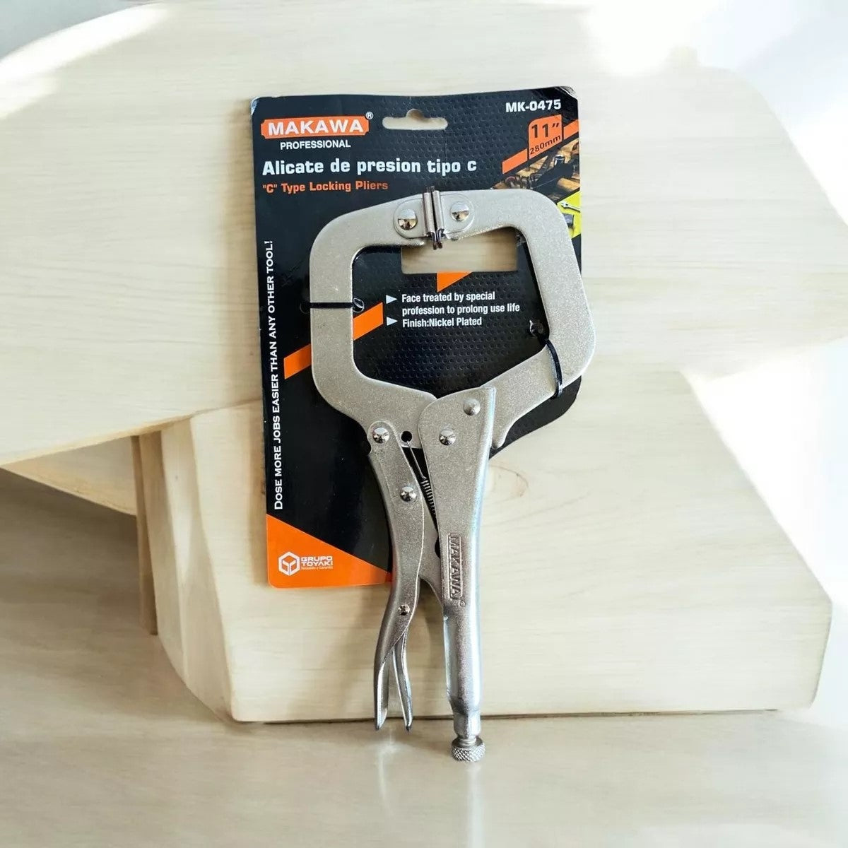 Alicate De Presión Caiman Tipo C Makawa MK0475