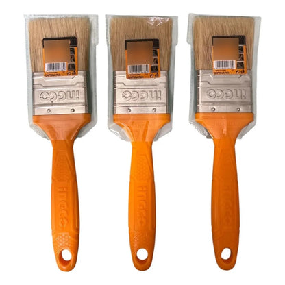 Pack De 3 Brochas Para Pintar De 2 Pulgadas Ingco CHPTB68702 Beige