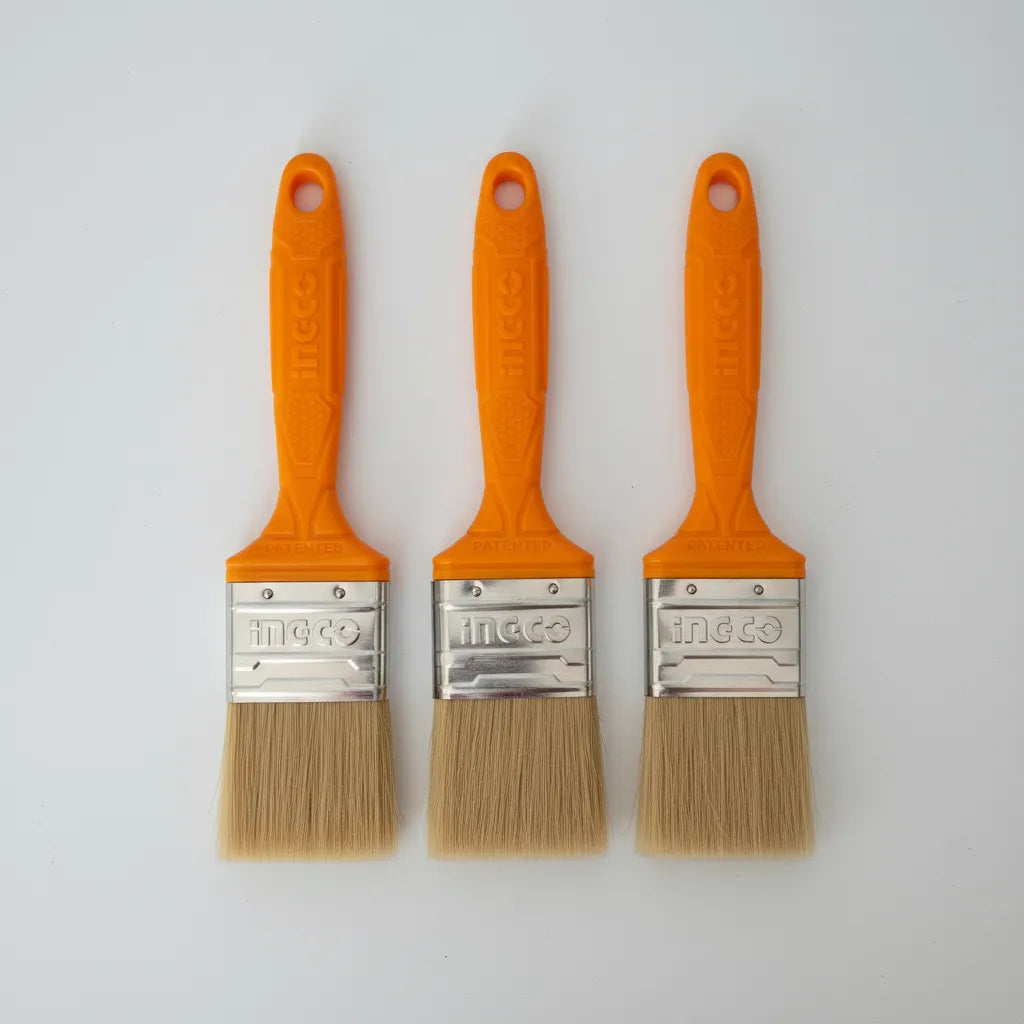 Pack De 3 Brochas Para Pintar De 2 Pulgadas Ingco CHPTB68702 Beige
