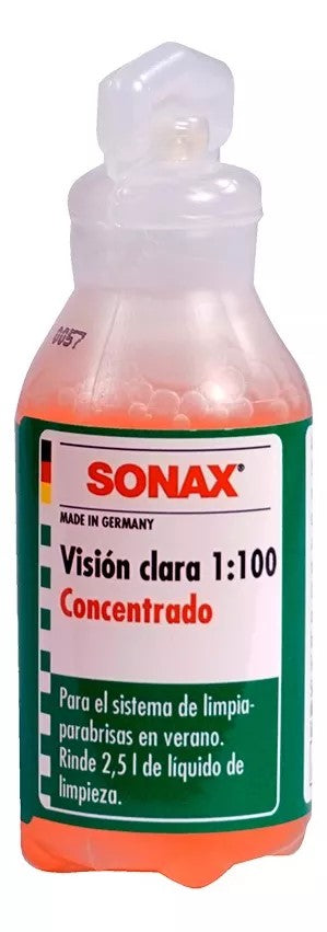 Limpiavidrios Concentrado 25ml Vision Clara Sonax Pack X 5un
