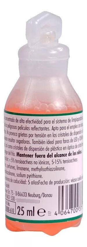 Limpiavidrios Concentrado 25ml Vision Clara Sonax Pack X 5un