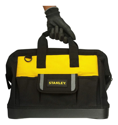 Bolso De Herramientas Stanley Stst516126la+ Esmeril Sg115v10 Negro