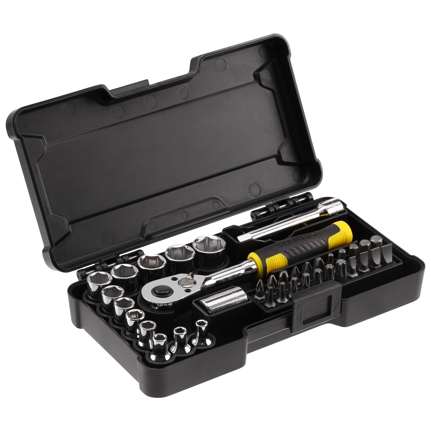 Set Mecánico 37 Piezas 1/4' Stanley STMT82672-0