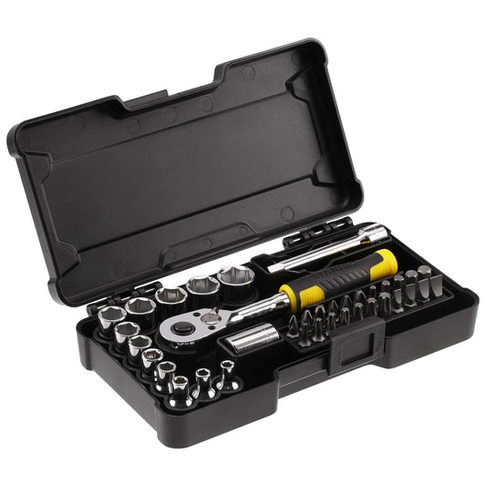 Set Mecánico 37 Piezas 1/4' Stanley STMT82672-0